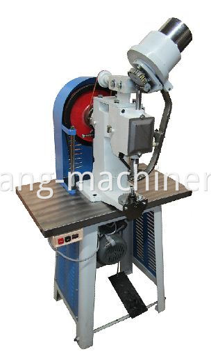 Heavy duty single head auto eyelet machine